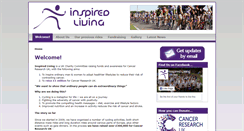 Desktop Screenshot of inspiredliving.org.uk